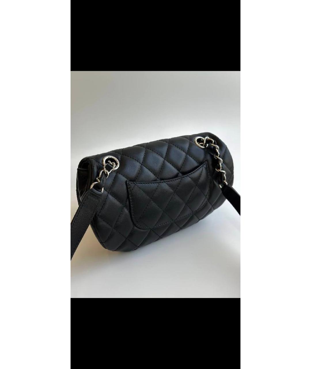 CHANEL Черная кожаная поясная сумка, фото 3