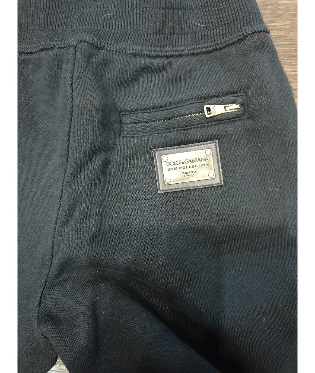 DOLCE&GABBANA Темно-синие брюки и шорты, фото 3