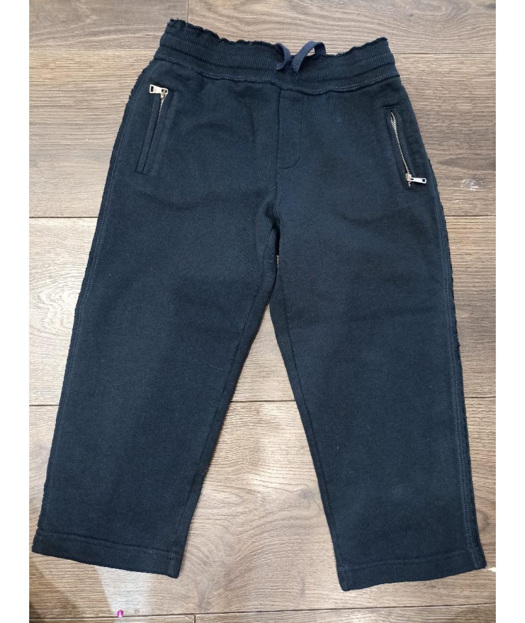 DOLCE&GABBANA Темно-синие брюки и шорты, фото 2