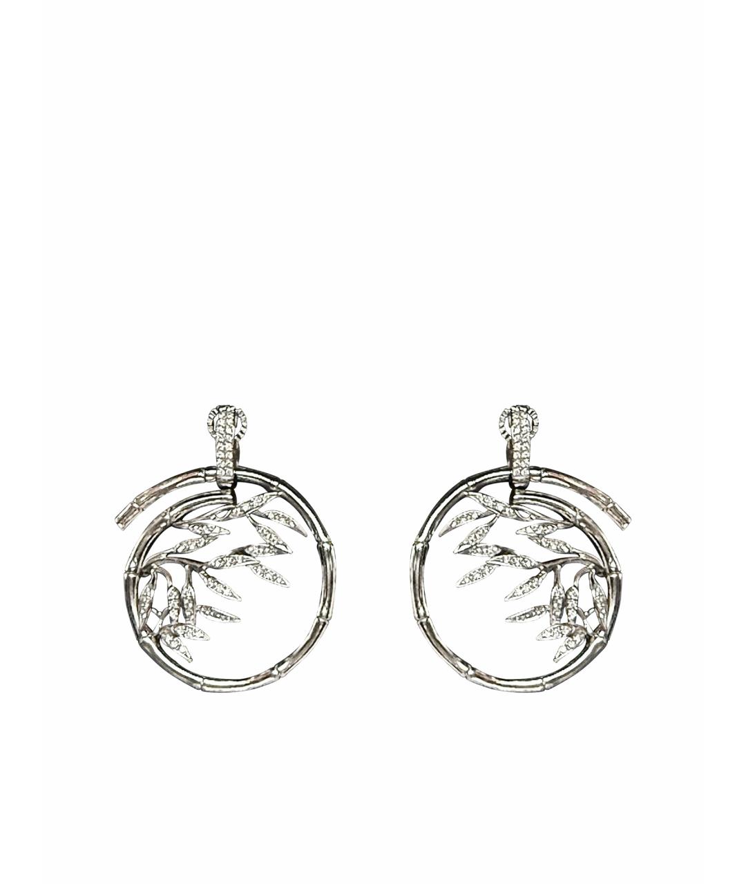 CARRERA Y CARRERA Белые серьги из белого золота, фото 1