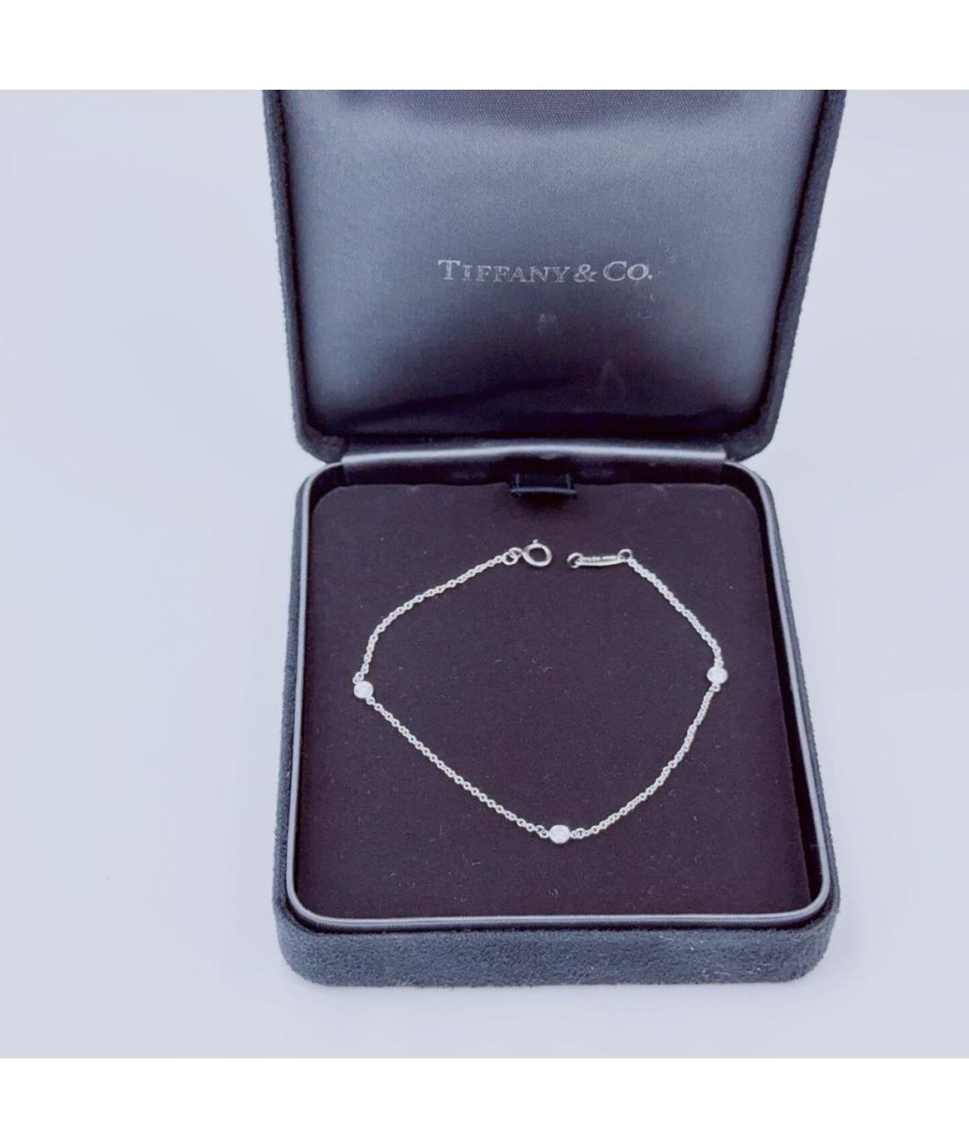 TIFFANY&CO Белый платиновый браслет, фото 2