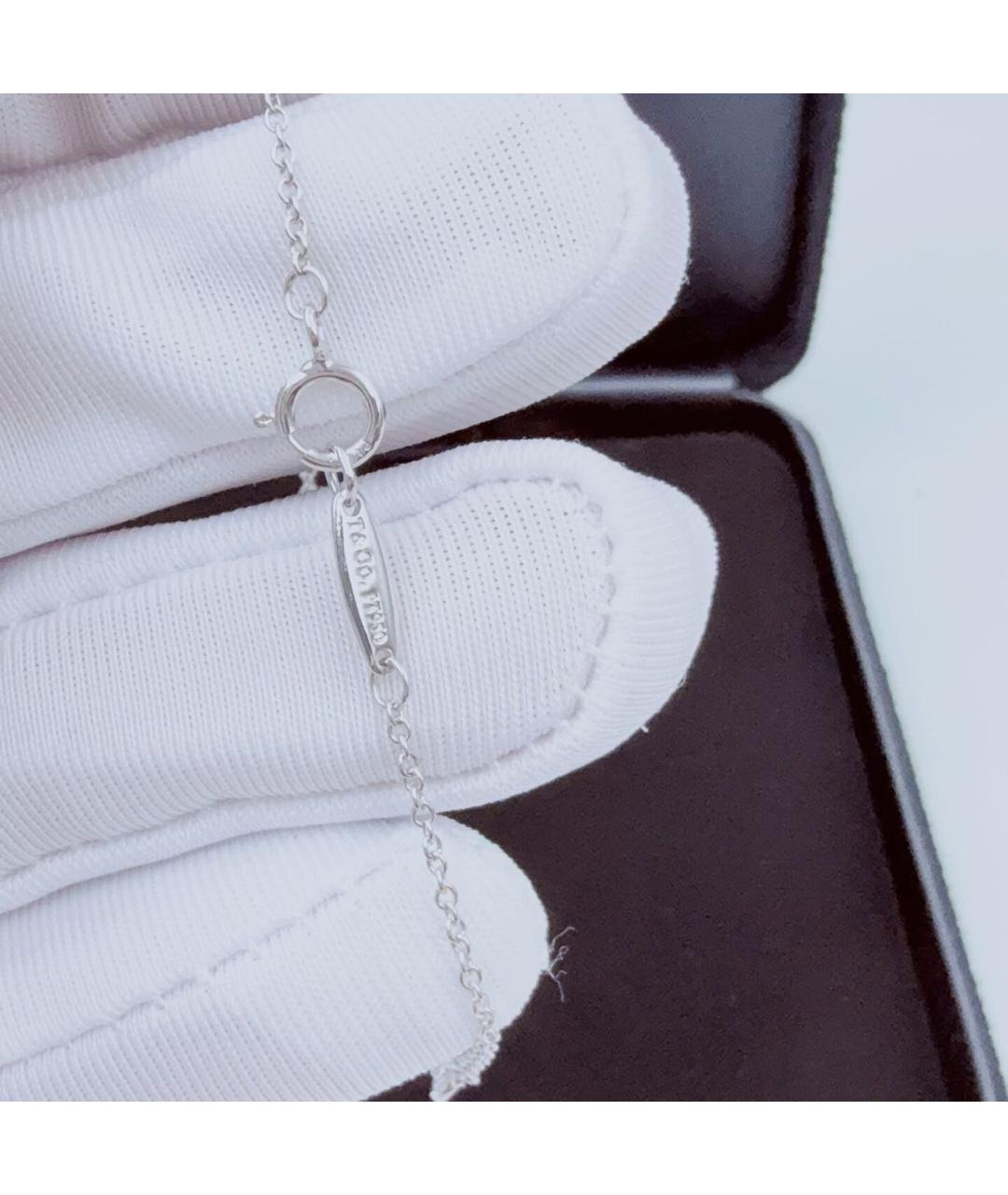 TIFFANY&CO Белый платиновый браслет, фото 5