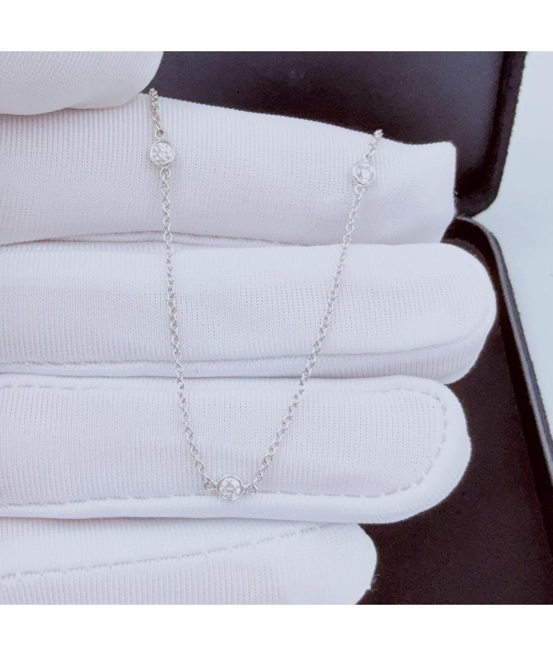 TIFFANY&CO Белый платиновый браслет, фото 4