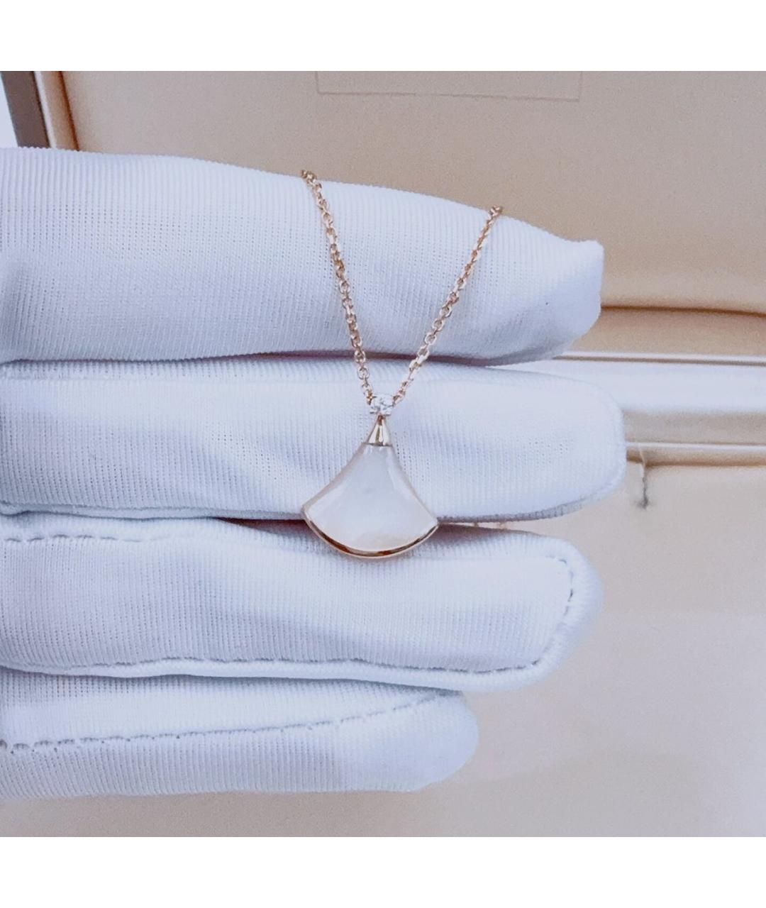 BVLGARI Розовое колье из розового золота, фото 3