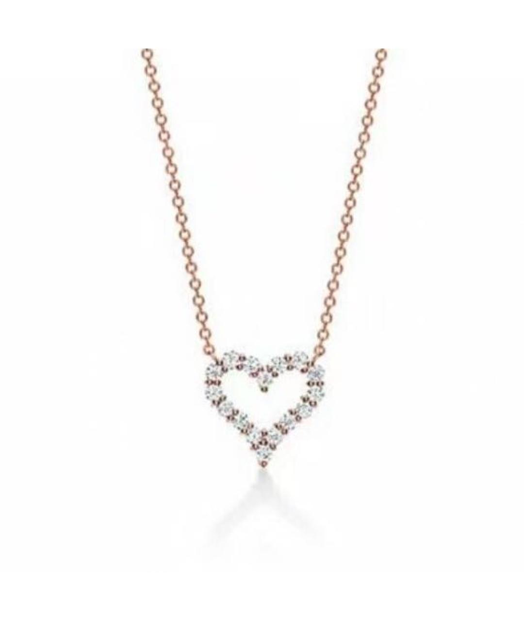 TIFFANY&CO Розовое колье из розового золота, фото 1