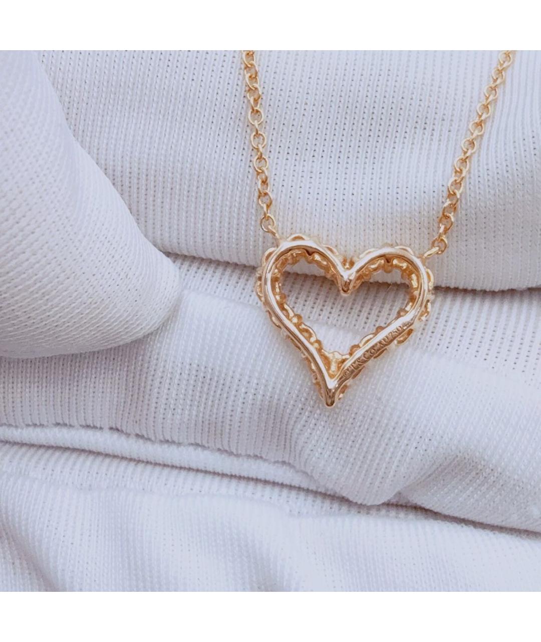 TIFFANY&CO Розовое колье из розового золота, фото 5