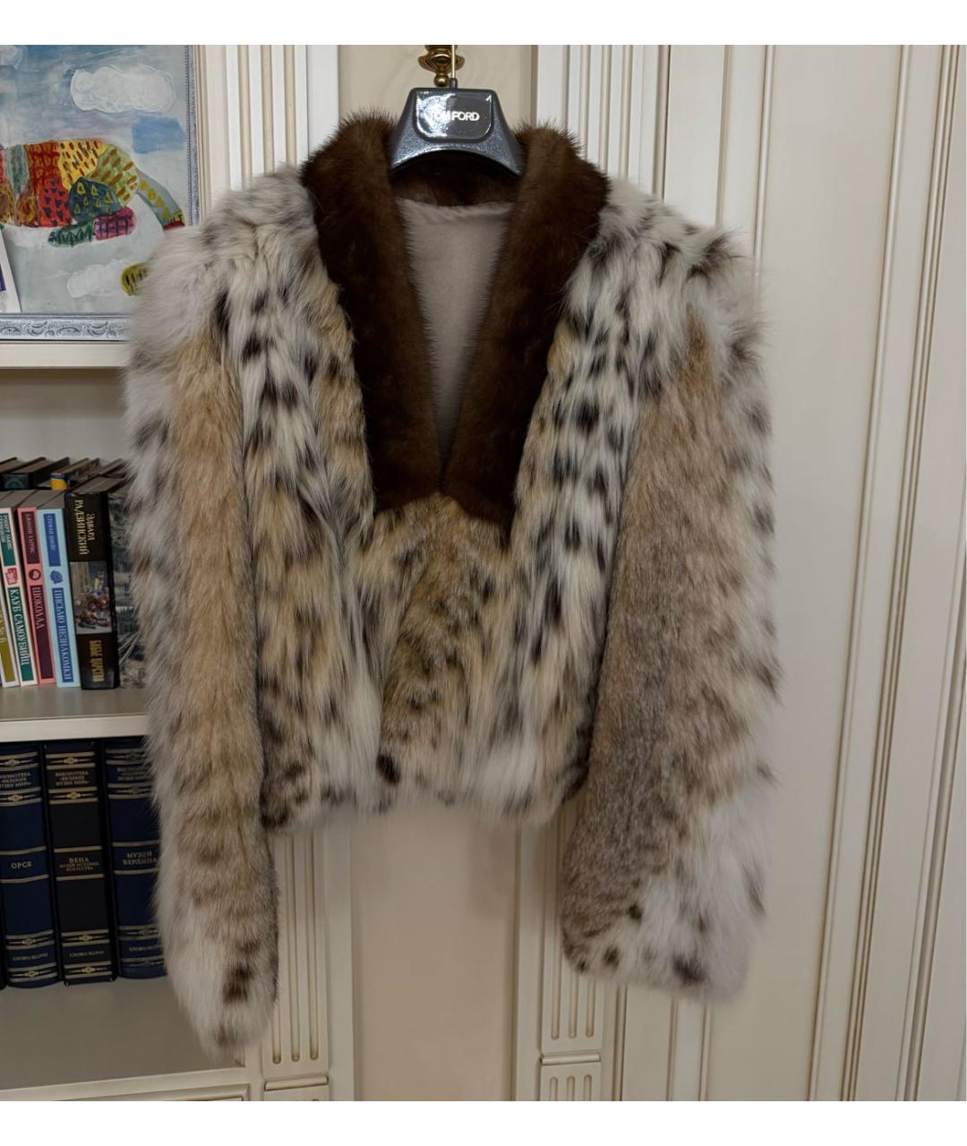 KITON Бежевая шуба, фото 7