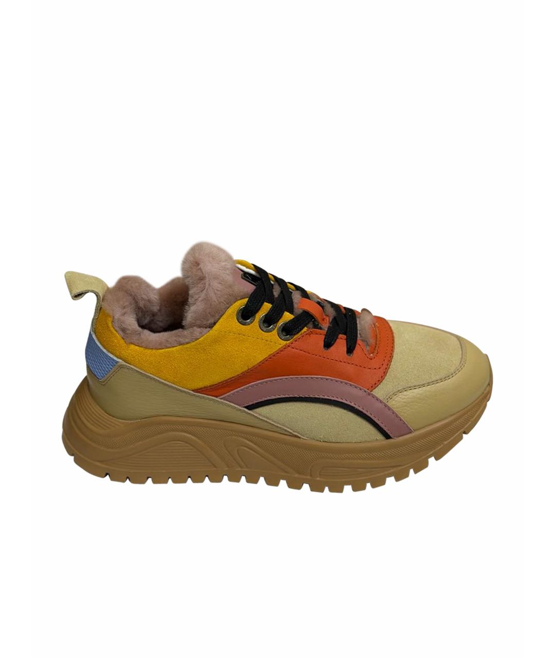 BOGNER Мульти кожаные кроссовки, фото 1