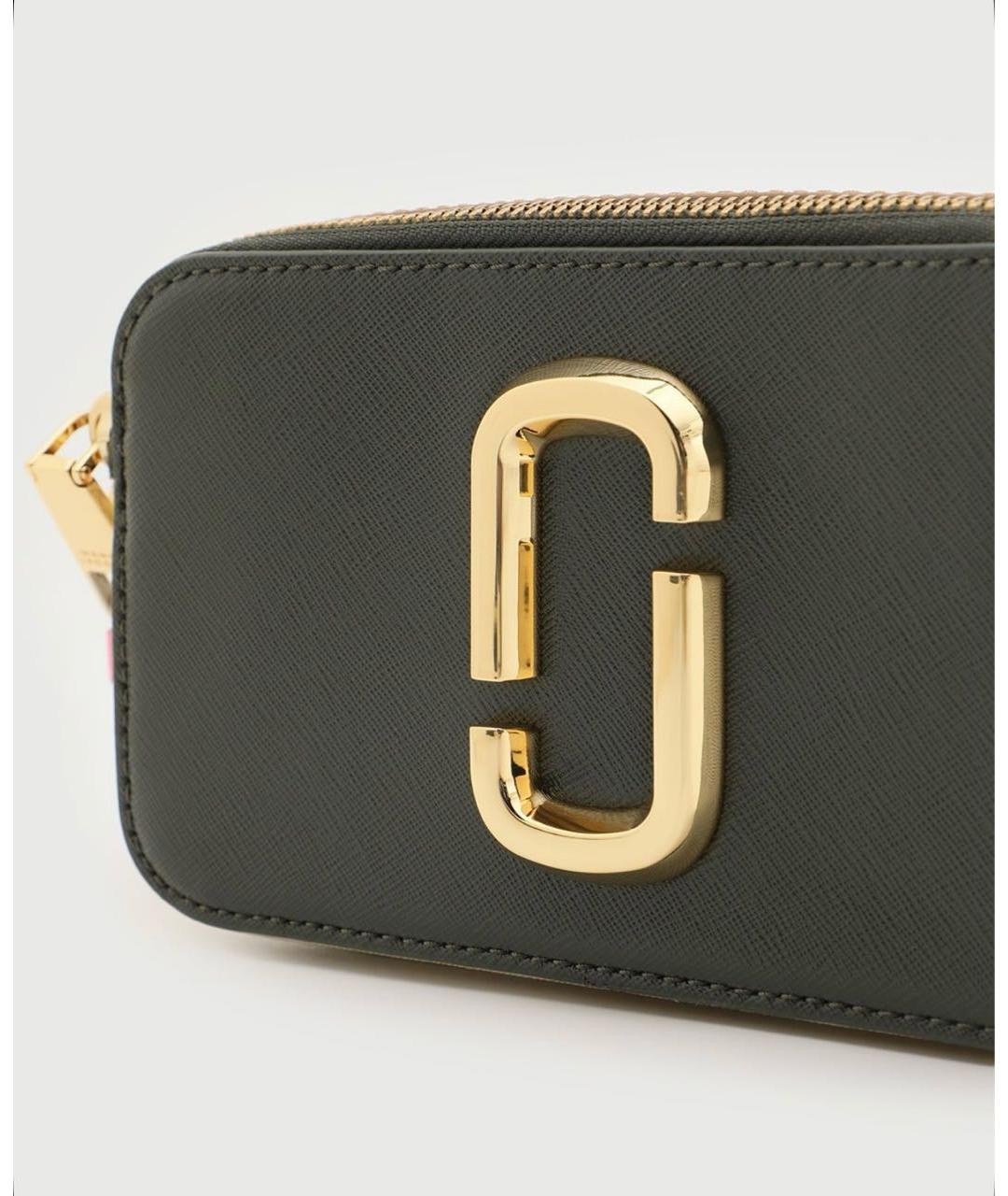 MARC JACOBS Хаки кожаная сумка через плечо, фото 2