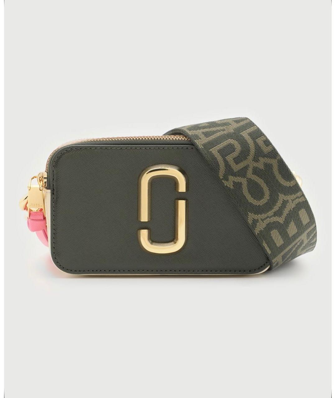 MARC JACOBS Хаки кожаная сумка через плечо, фото 6