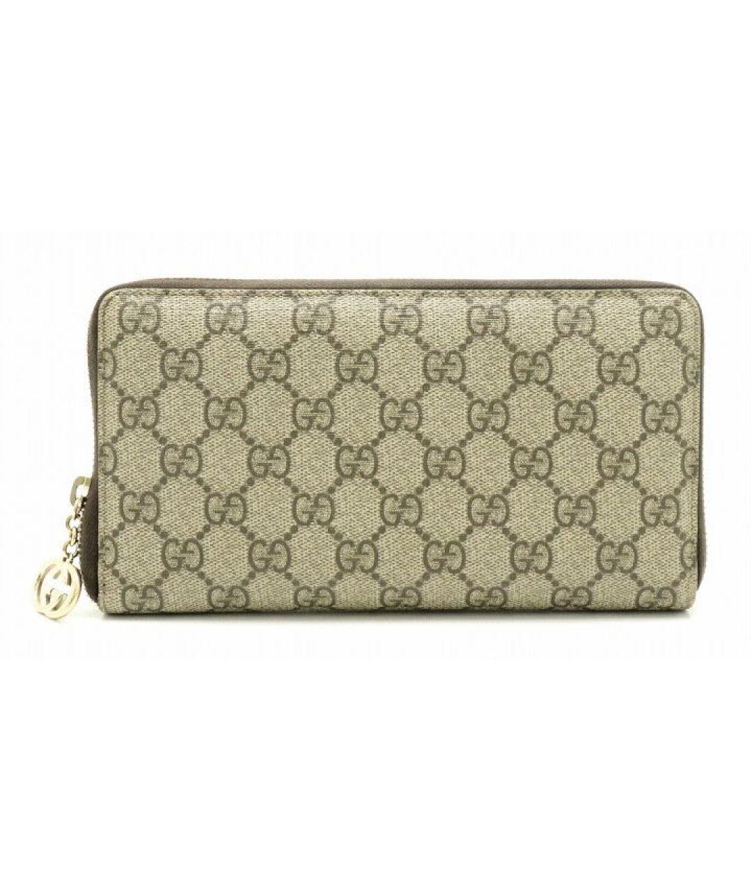 GUCCI Бежевый кошелек, фото 8