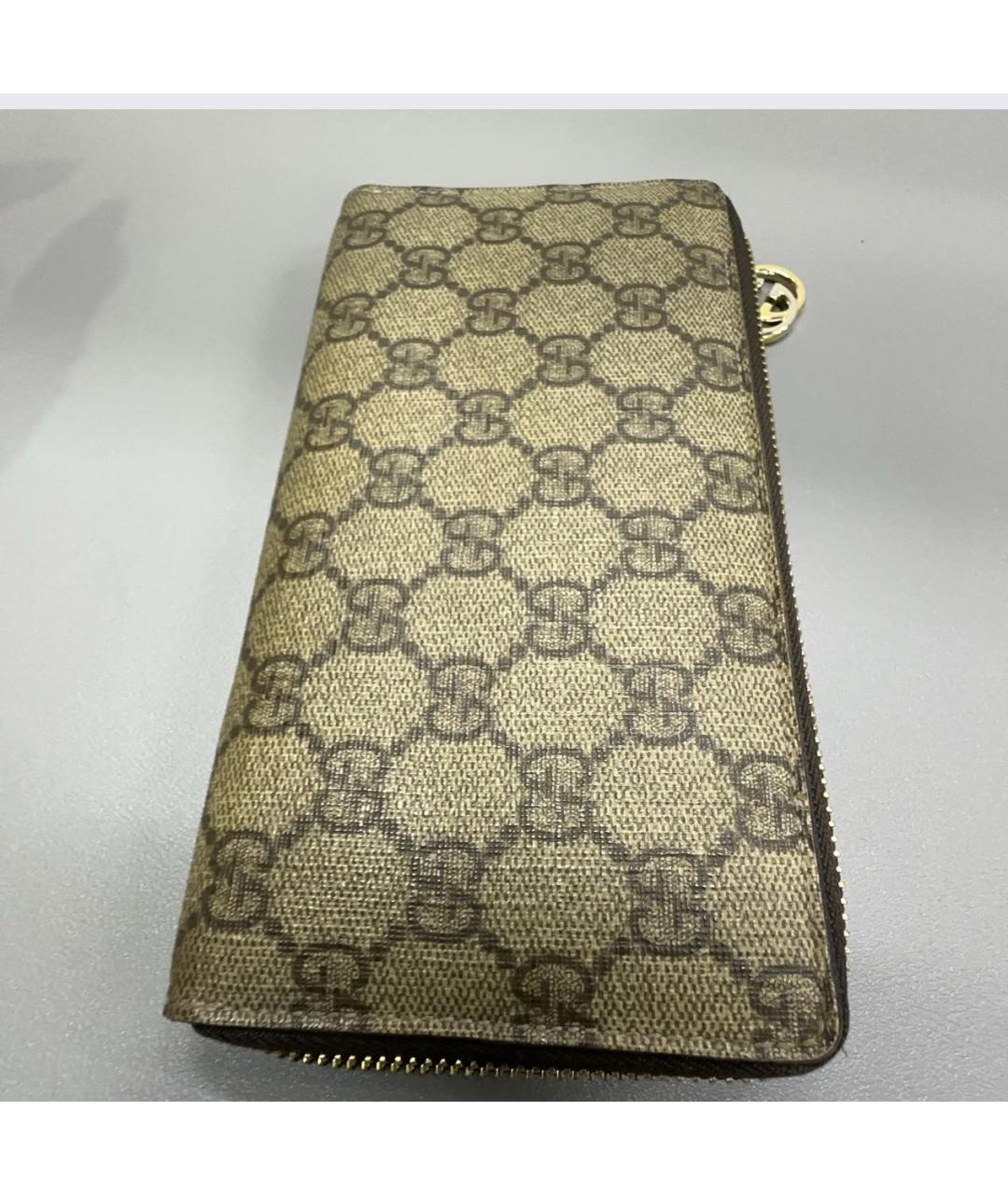 GUCCI Бежевый кошелек, фото 5