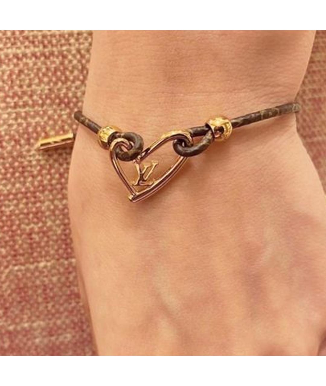 LOUIS VUITTON Золотой браслет, фото 2