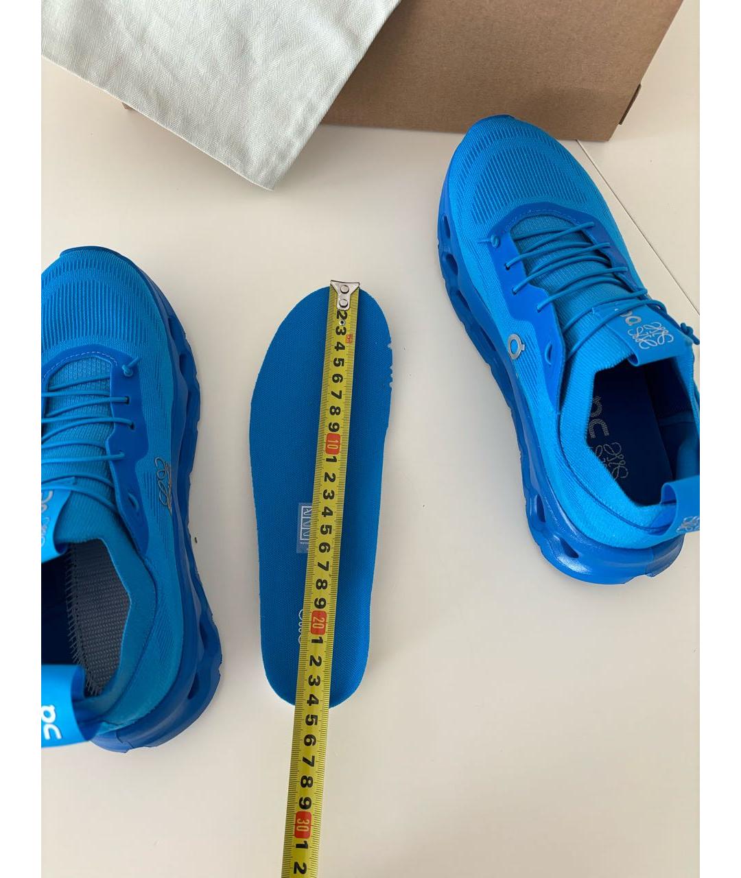 LOEWE Синие кроссовки, фото 7