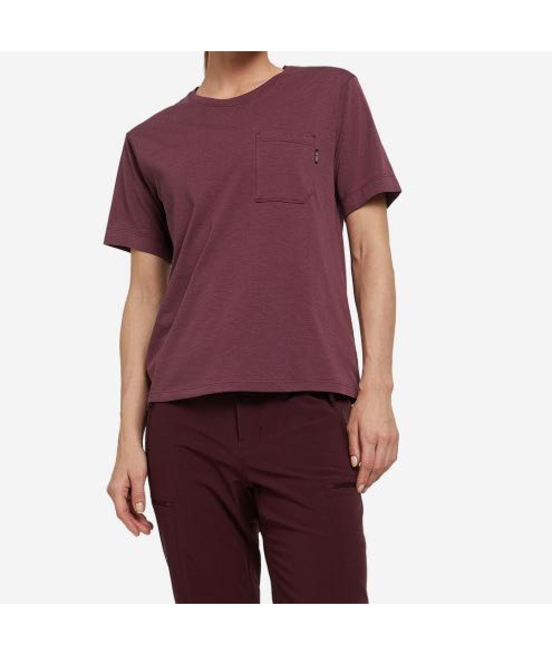 ARCTERYX Бордовая футболка, фото 6