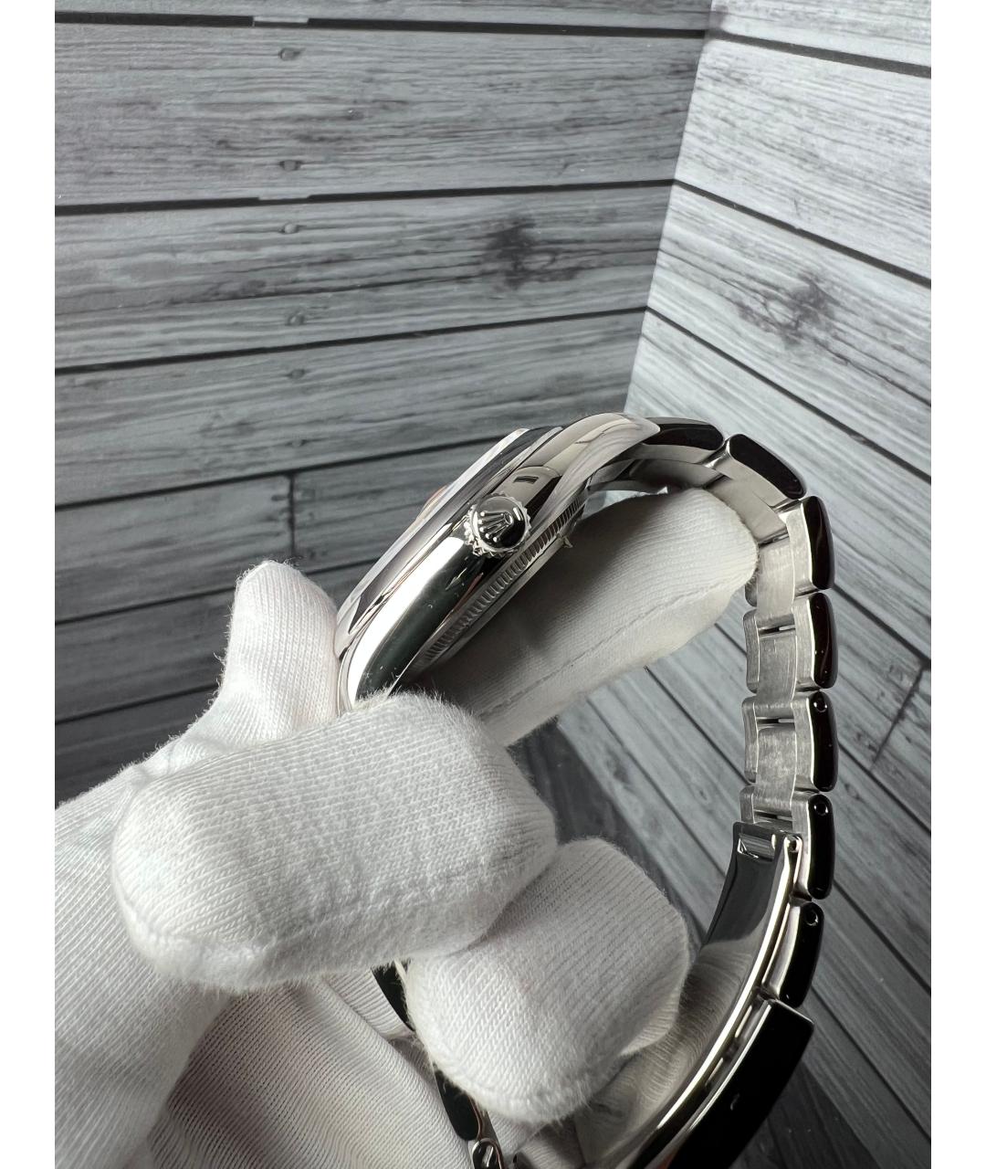 ROLEX Темно-синие часы, фото 5