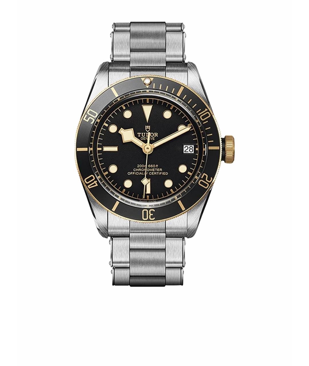 TUDOR Черные часы, фото 1