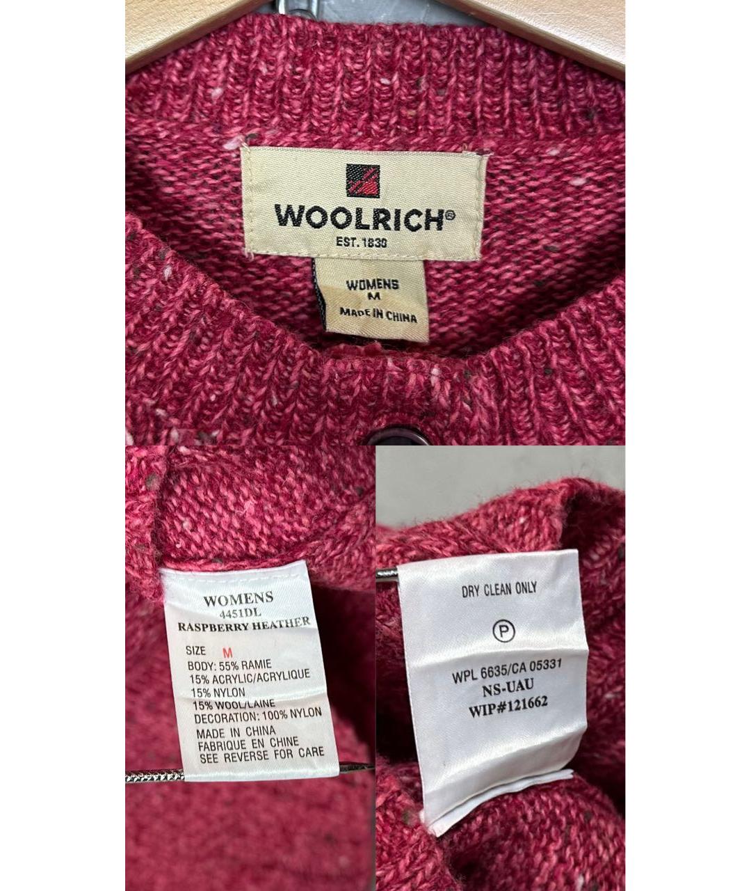 WOOLRICH Розовый джемпер / свитер, фото 7