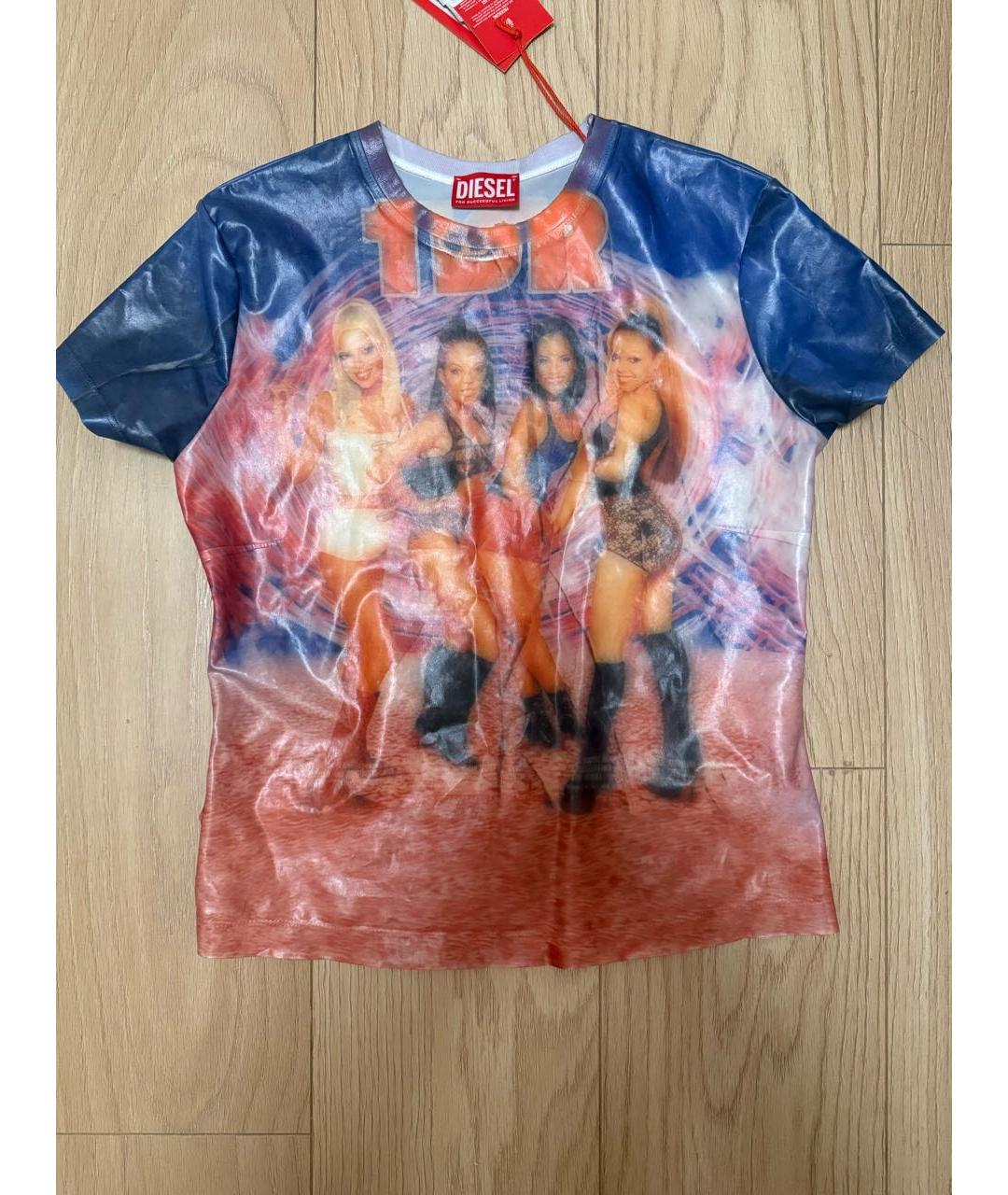 DIESEL Мульти полиэстеровая футболка, фото 6