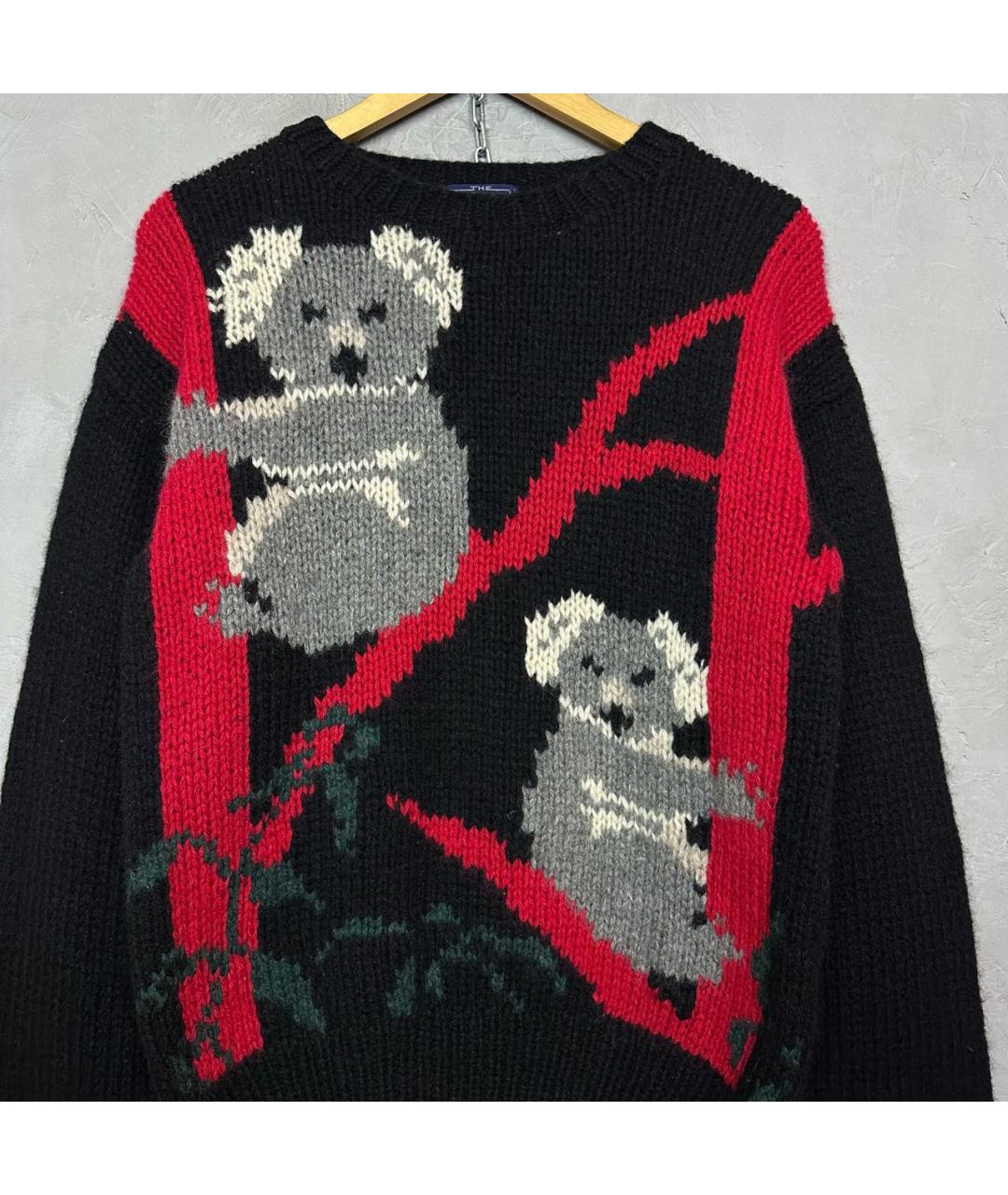 WOOLRICH Черный шерстяной джемпер / свитер, фото 3