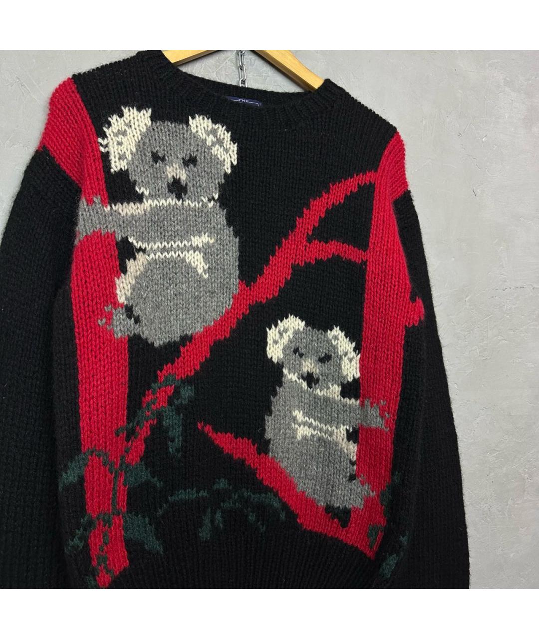 WOOLRICH Черный шерстяной джемпер / свитер, фото 4