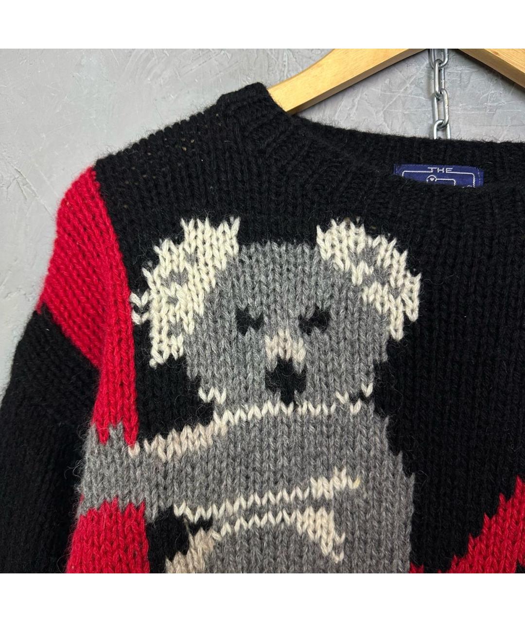 WOOLRICH Черный шерстяной джемпер / свитер, фото 6