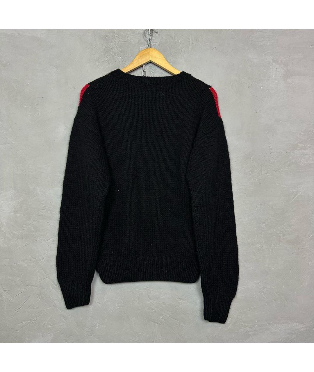 WOOLRICH Черный шерстяной джемпер / свитер, фото 2