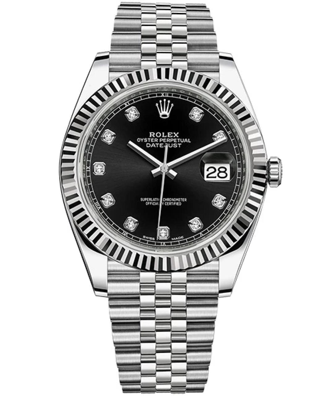 ROLEX Черные часы, фото 10