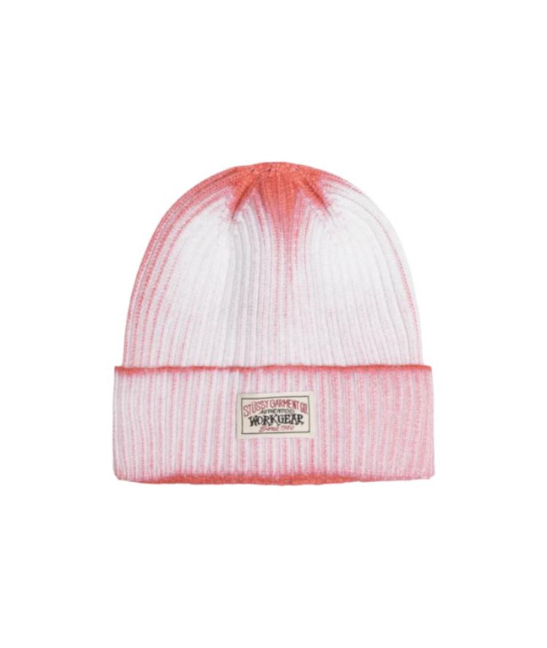 STUSSY Розовая шапка, фото 1