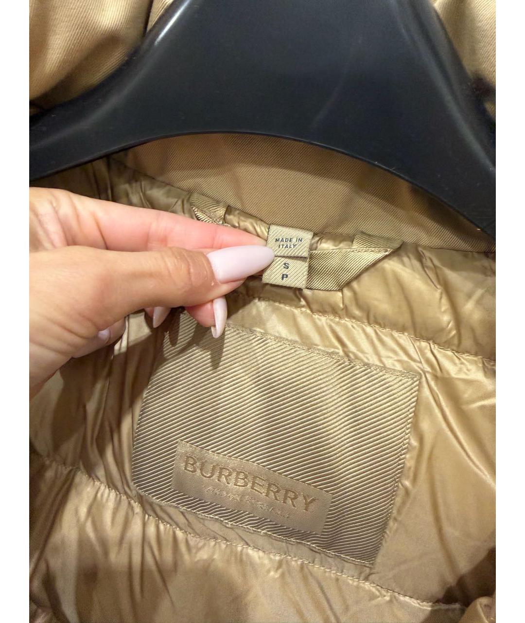 BURBERRY Бежевая куртка, фото 4