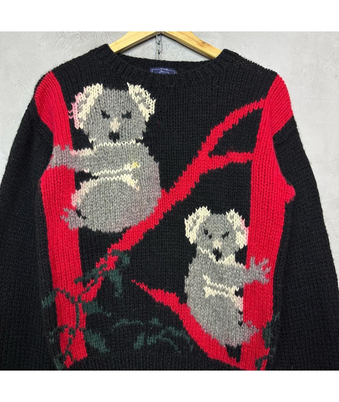 WOOLRICH Черный шерстяной джемпер / свитер, фото 4