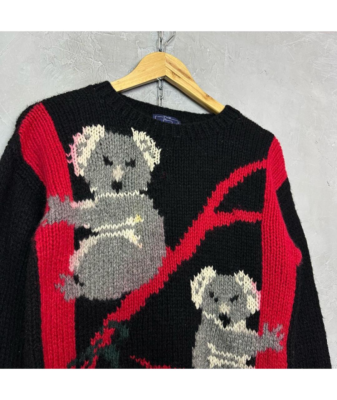 WOOLRICH Черный шерстяной джемпер / свитер, фото 5