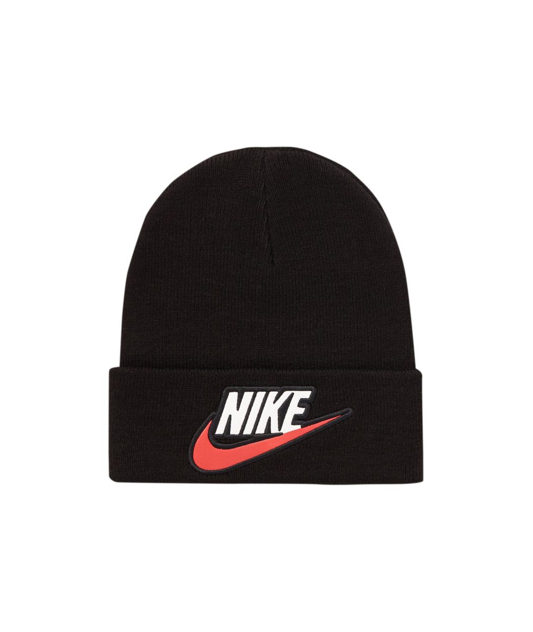 SUPREME Черная синтетическая шапка, фото 1