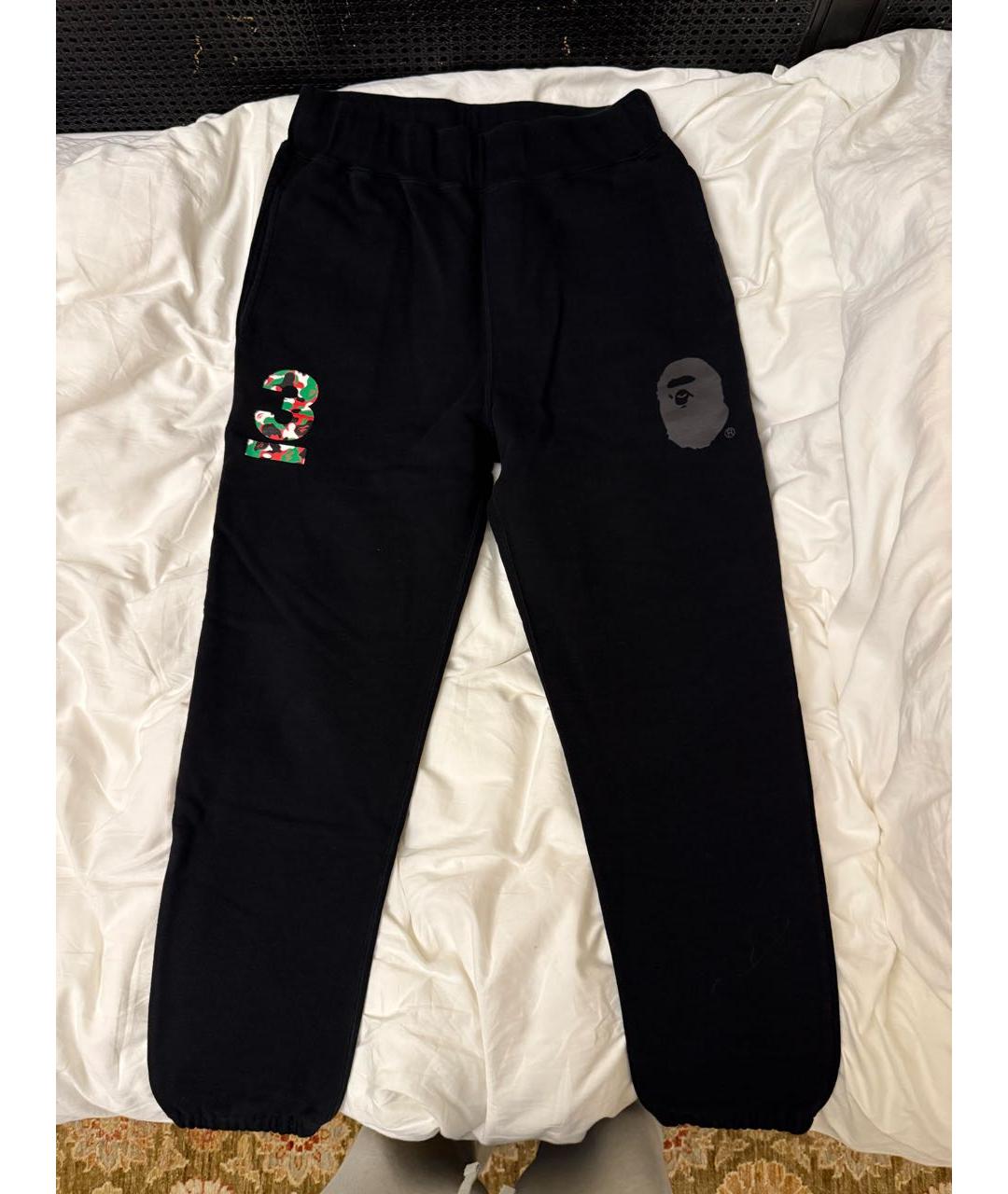 A BATHING APE Черный спортивный костюм, фото 5