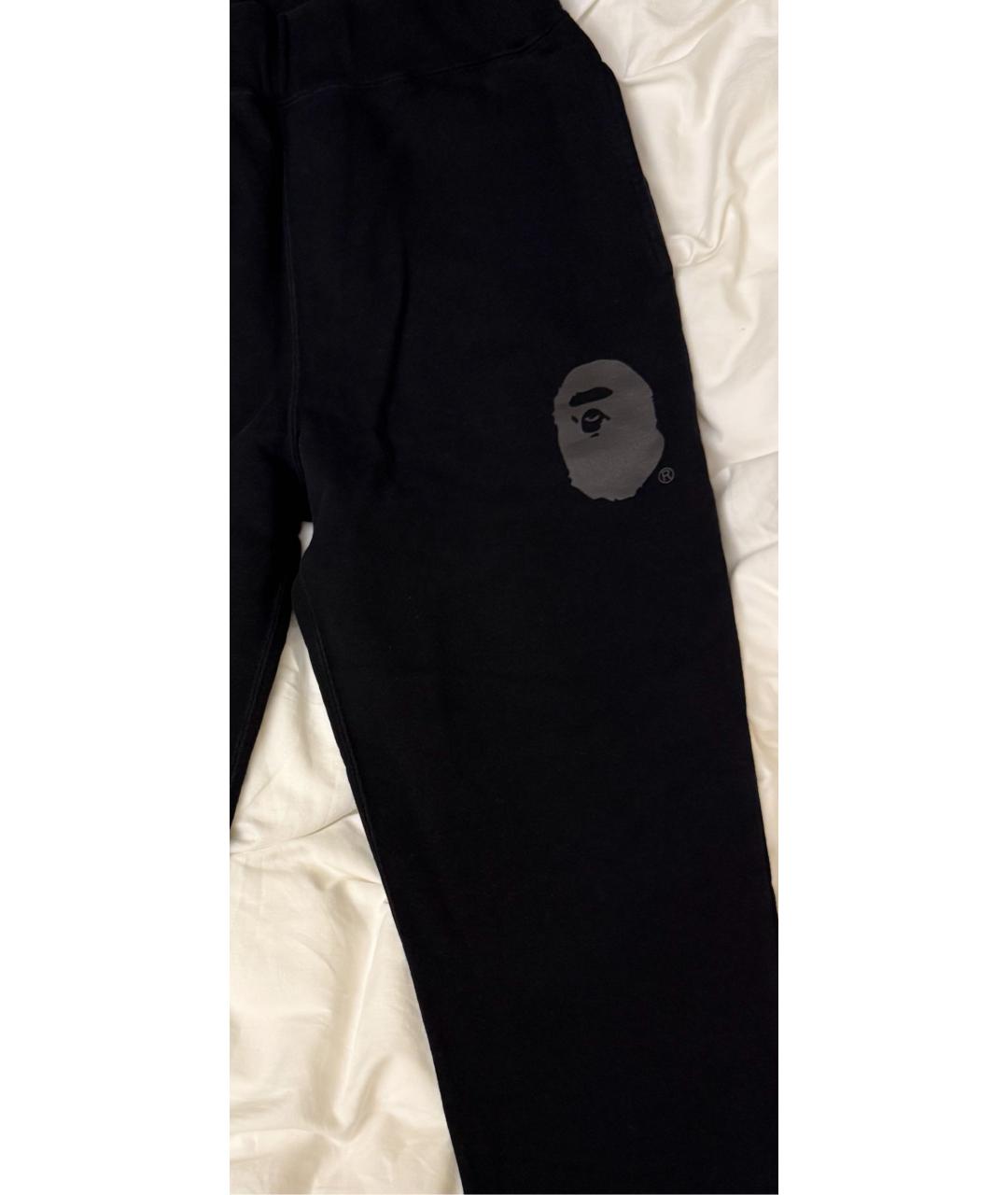 A BATHING APE Черный спортивный костюм, фото 4