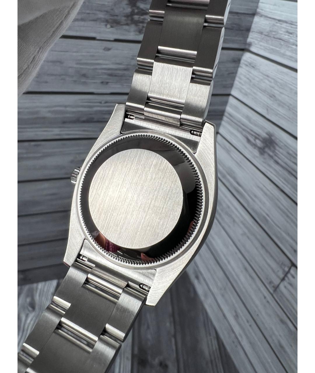 ROLEX Серые часы из белого золота, фото 7