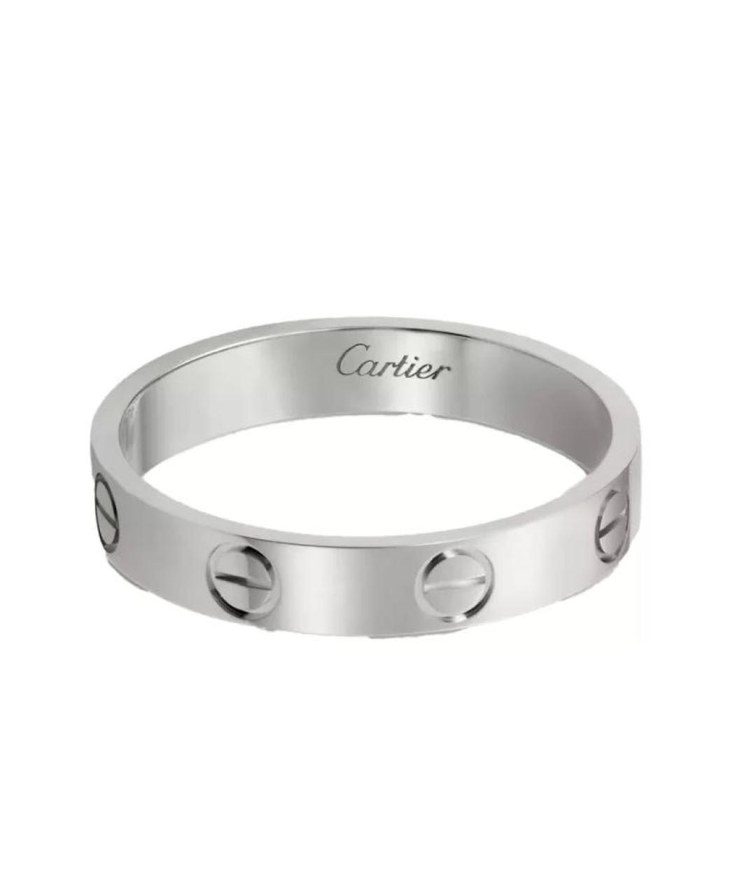 CARTIER Серебряное кольцо из белого золота, фото 1