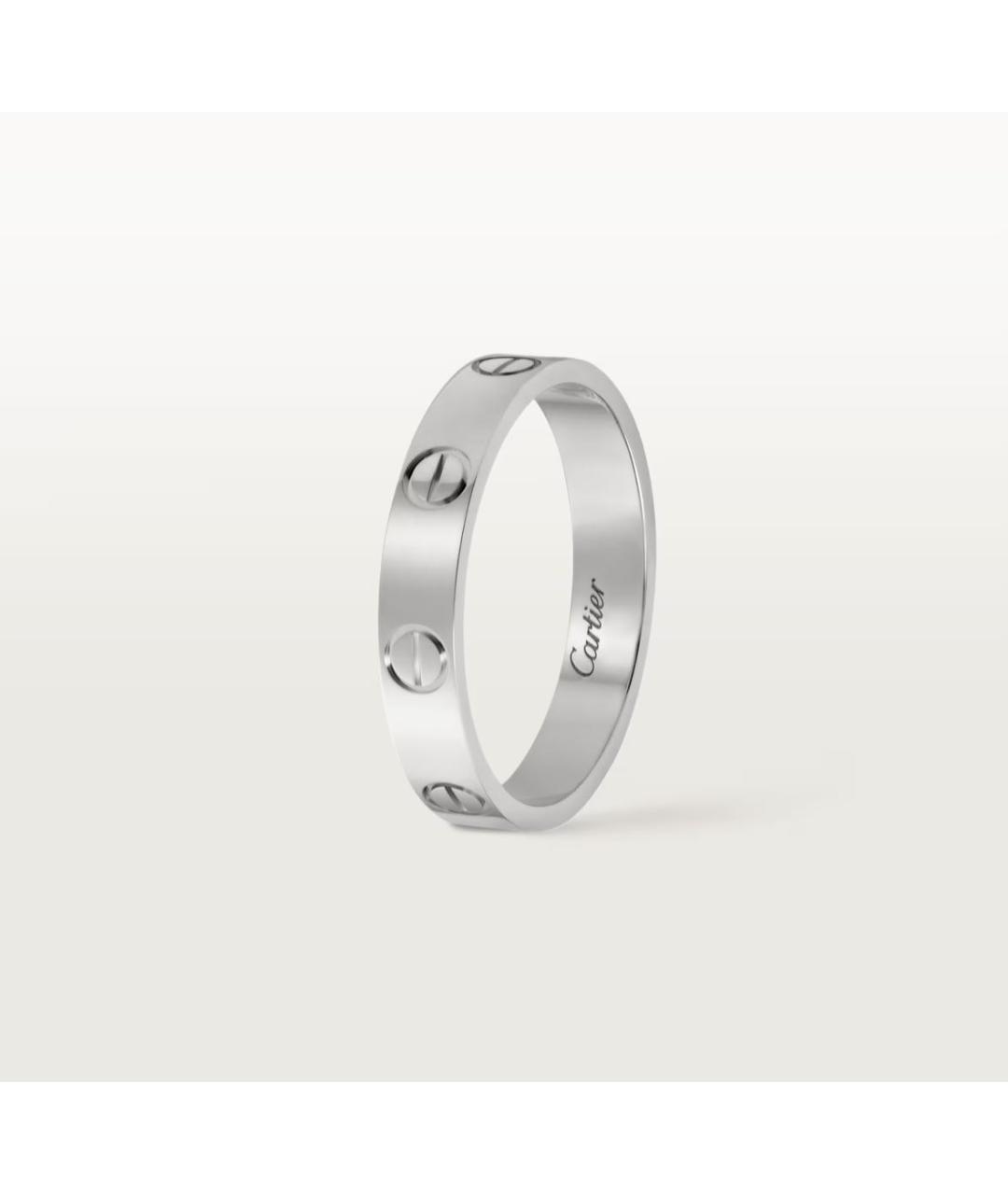 CARTIER Серебряное кольцо из белого золота, фото 3