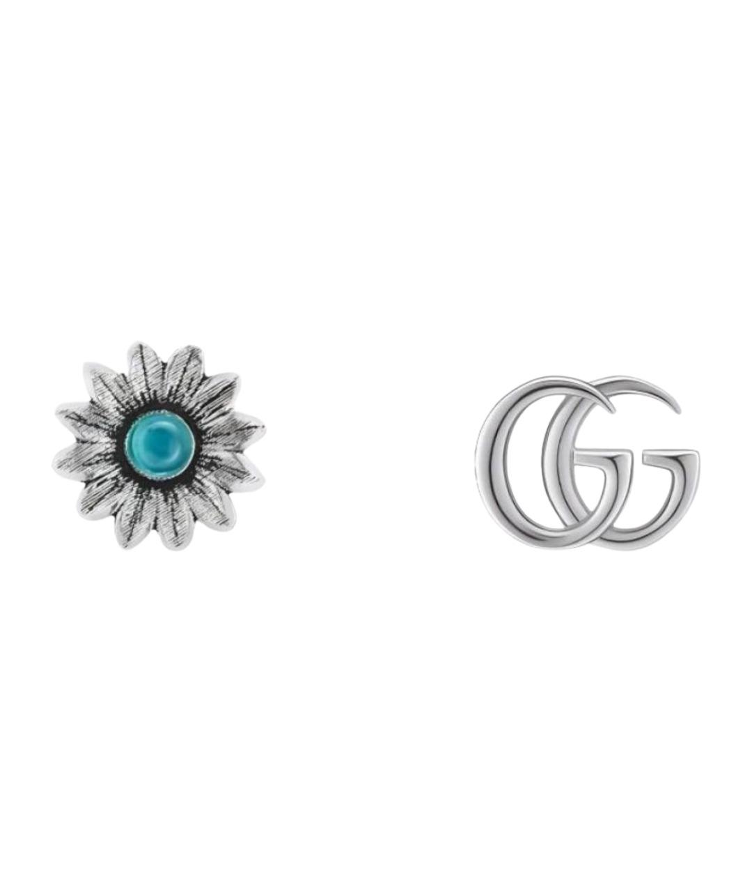 GUCCI Серебряные серебряные серьги, фото 1