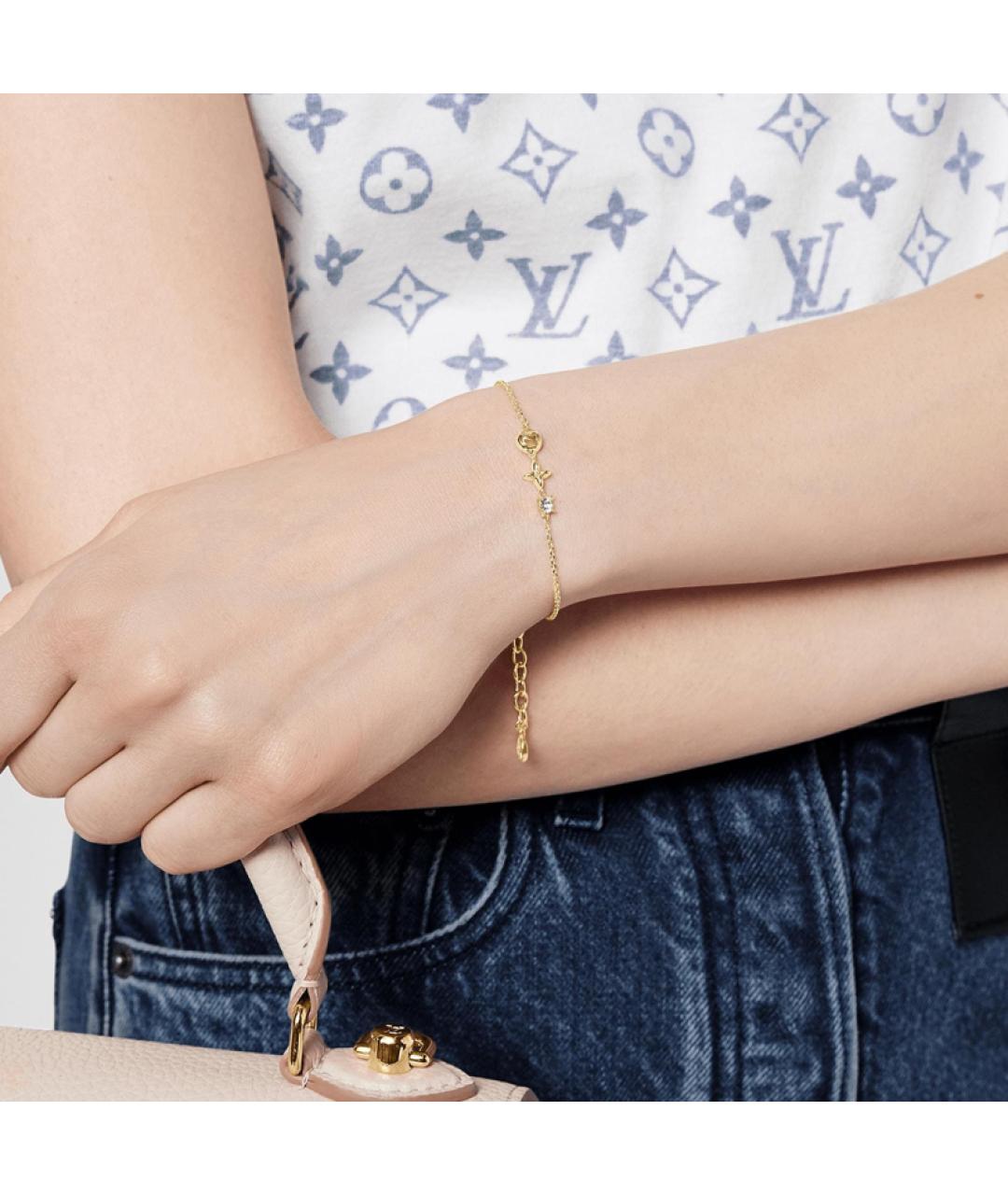 LOUIS VUITTON Золотой браслет, фото 5