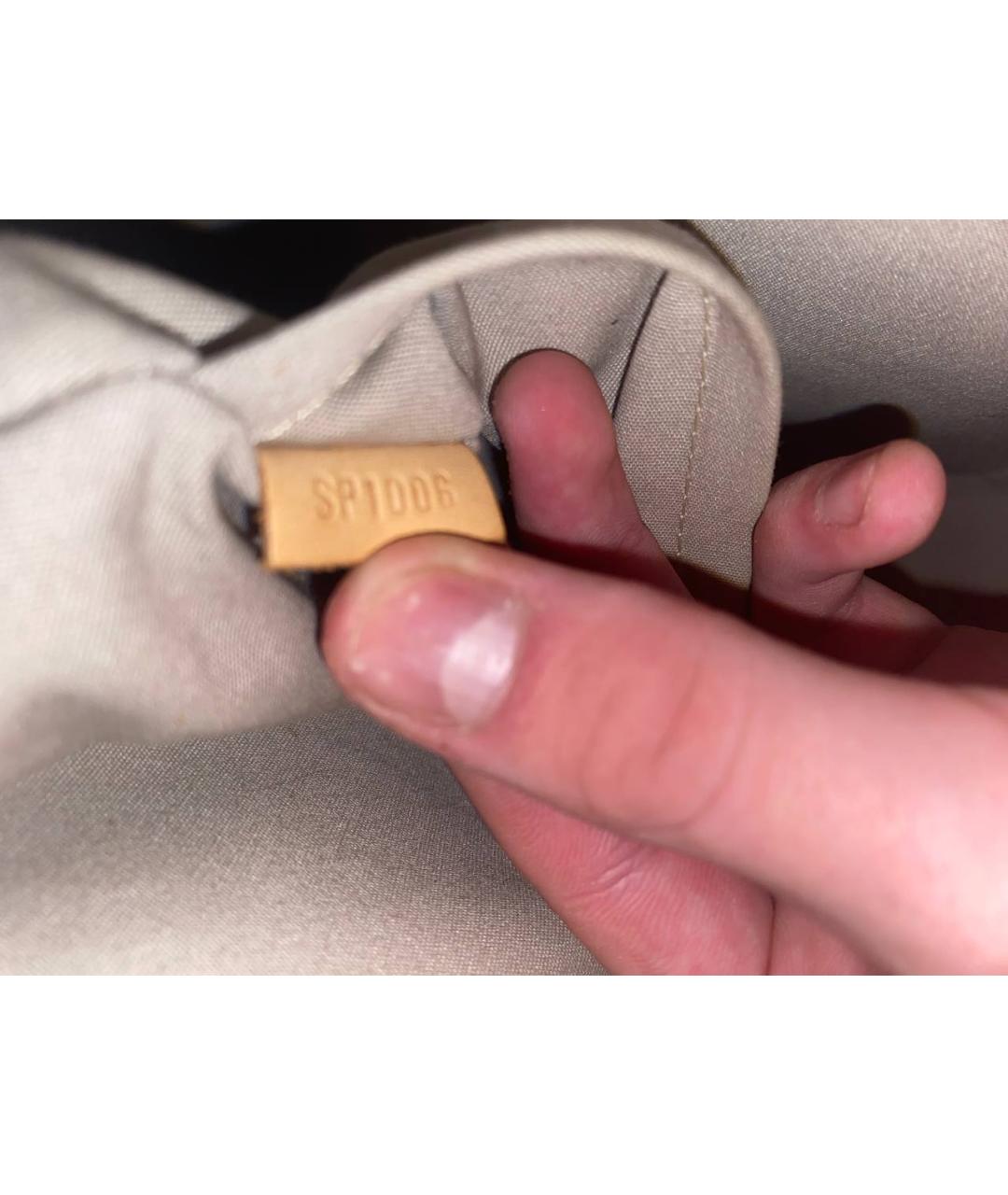 LOUIS VUITTON Золотая сумка с короткими ручками, фото 3