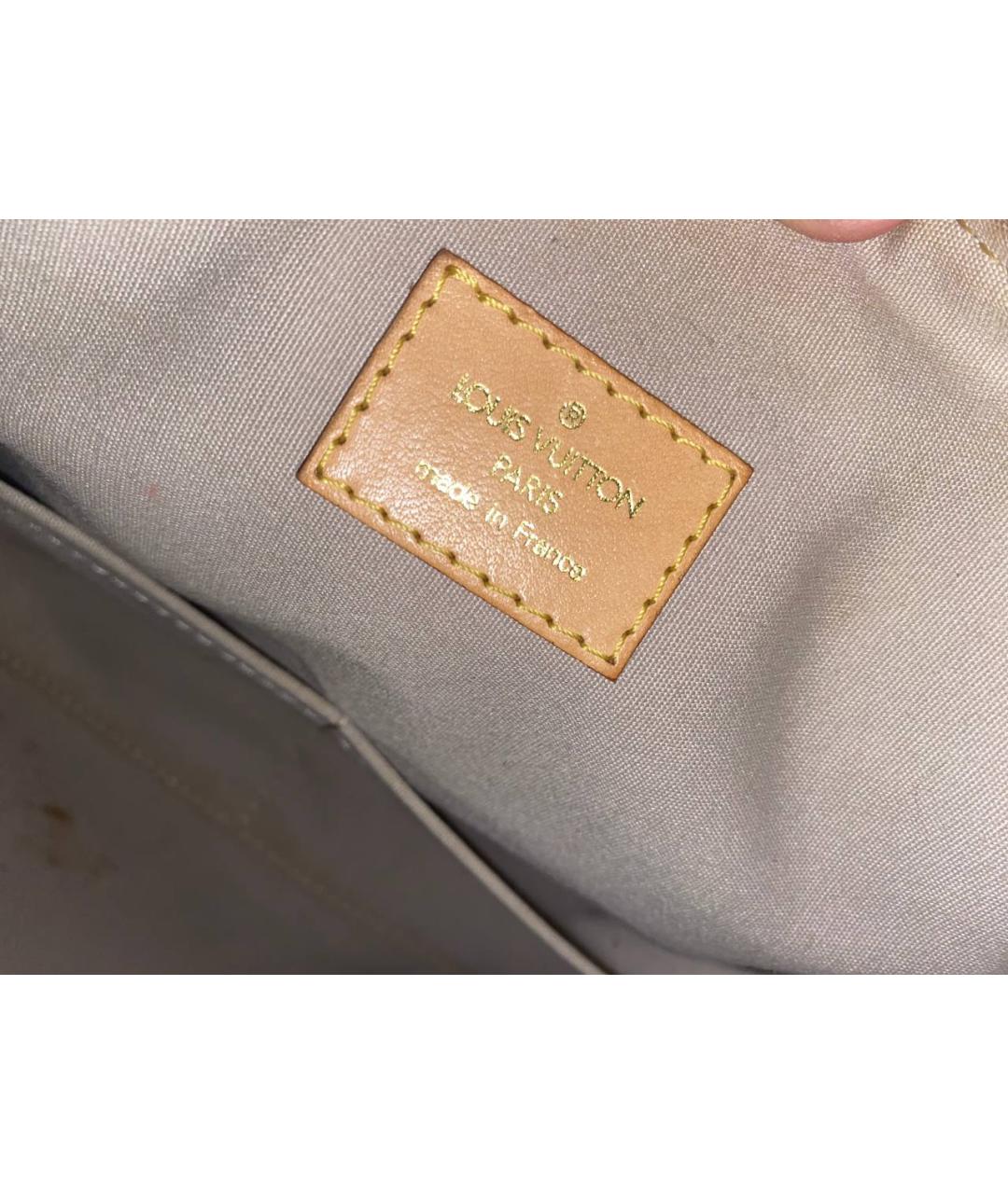 LOUIS VUITTON Золотая сумка с короткими ручками, фото 2