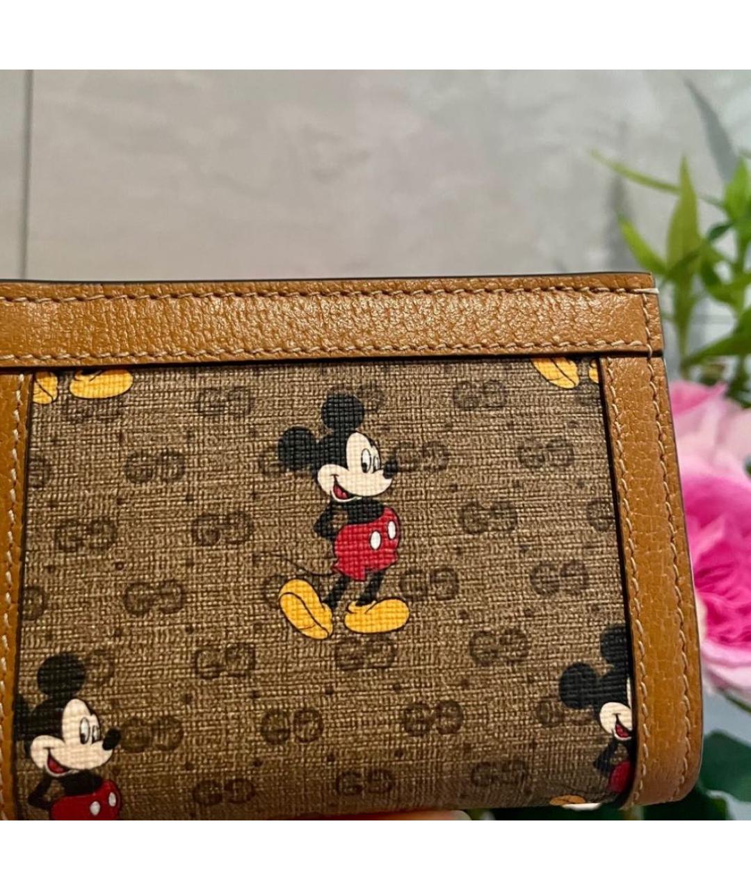 GUCCI Коричневый кошелек, фото 3