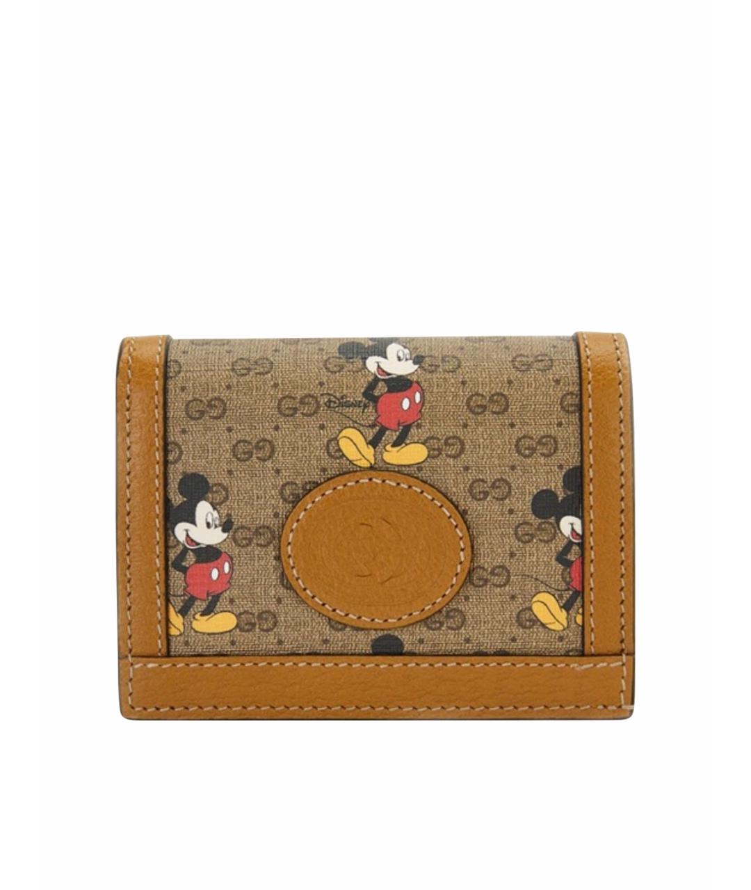 GUCCI Коричневый кошелек, фото 1