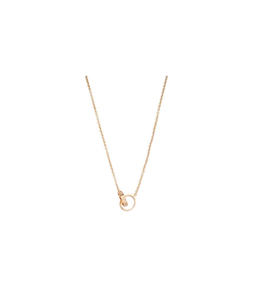 CARTIER Золотая подвеска из розового золота, фото 4