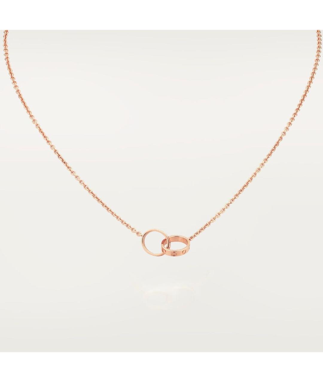 CARTIER Золотая подвеска из розового золота, фото 2