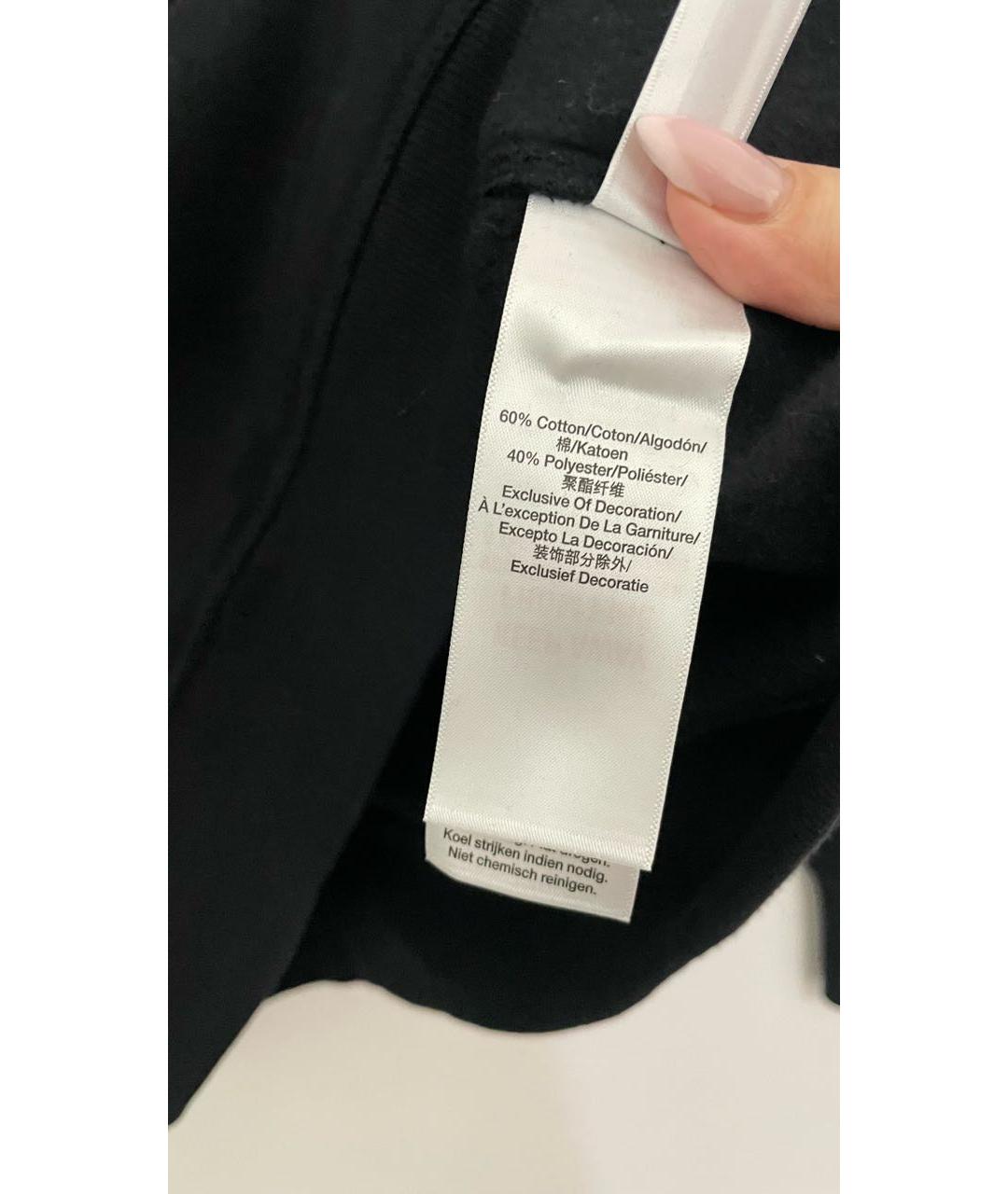 DKNY Черный хлопко-эластановый спортивные костюмы, фото 8