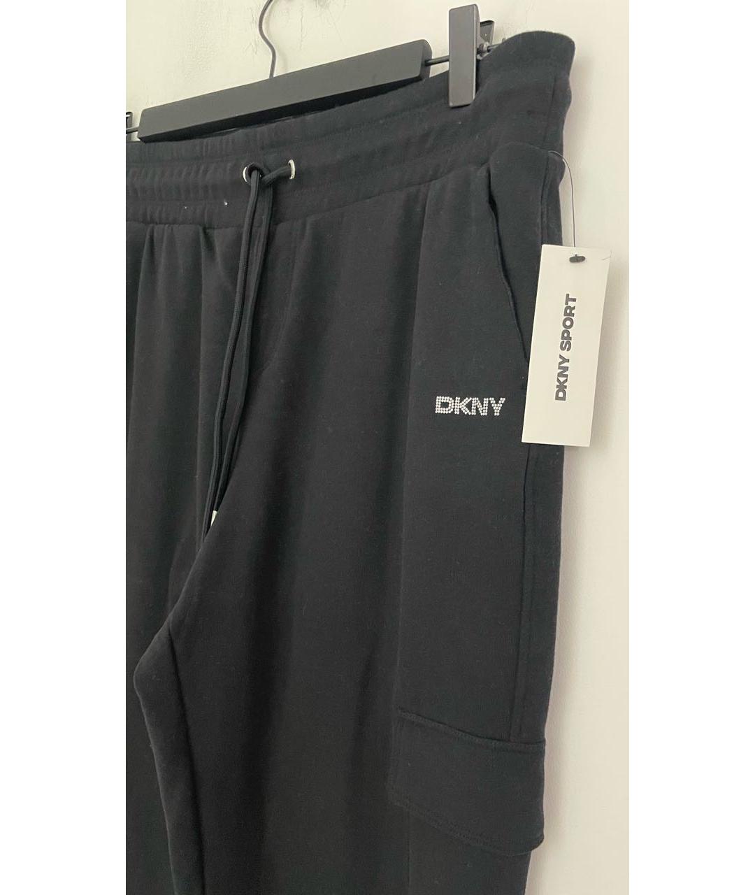 DKNY Черный хлопко-эластановый спортивные костюмы, фото 7