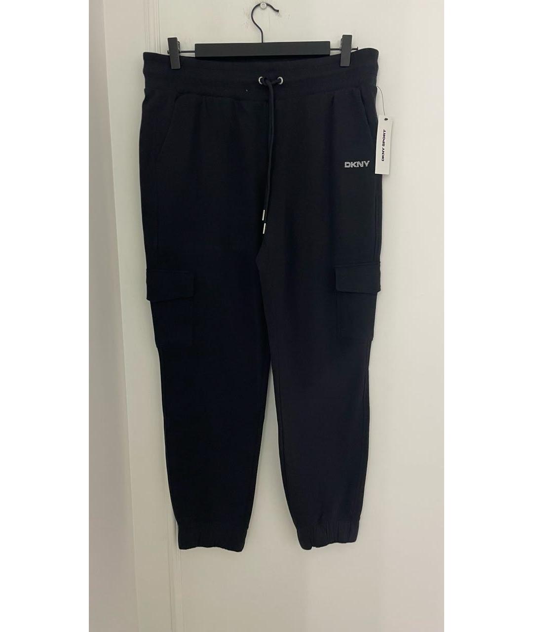 DKNY Черный хлопко-эластановый спортивные костюмы, фото 5