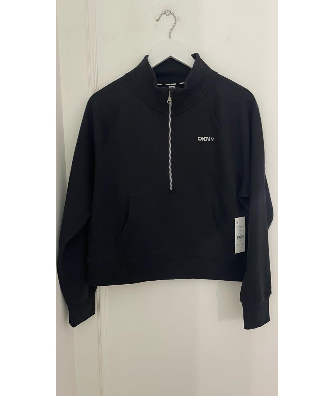 DKNY Черный хлопко-эластановый спортивные костюмы, фото 6